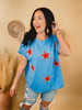 Shooting For The Stars Top - Blue