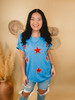 Shooting For The Stars Top - Blue