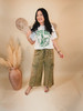 Ready When You Are Cargo Pants - Light Olive