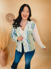 Let Me Love You Lace Jacket - Light Green Multi