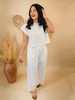 Someone Like You Wide Leg Pants - Off White