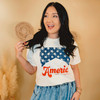 America The Beautiful Mineral Graphic Tee - Ivory