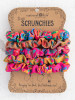 Natural Life Mixed Print Scrunchies -  Pink