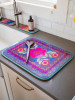 Reversible Dish Drying Mat by Natural Life - Floral