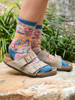 Boho Sock Set by Natural Life - Multi Floral