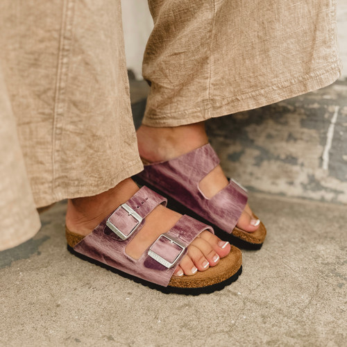 Birkenstock Arizona Oiled Leather - Lavender