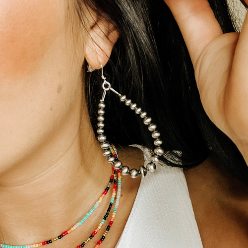 Navajo Tear Drop Earrings