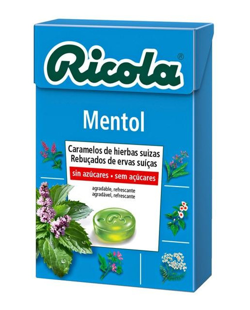 Caramelos ricola mentol 50 g ricola