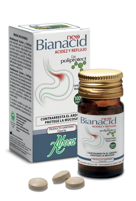 Aboca neobianacid acidez y reflujo. 15 comprimidos