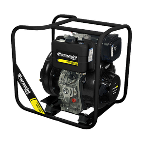 Parazzini Motobomba Centrifuga Diesel 4" 13HP, con arranque electrico y manual para uso exclusivo agricola