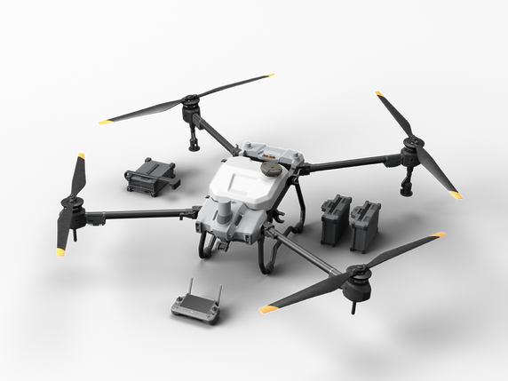 DJI Agras T20P - Vista lateral