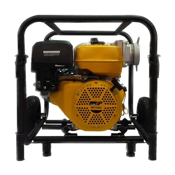 Parazzini Motobomba para Lodos 13hp 4T Ohv 4pulg trasero