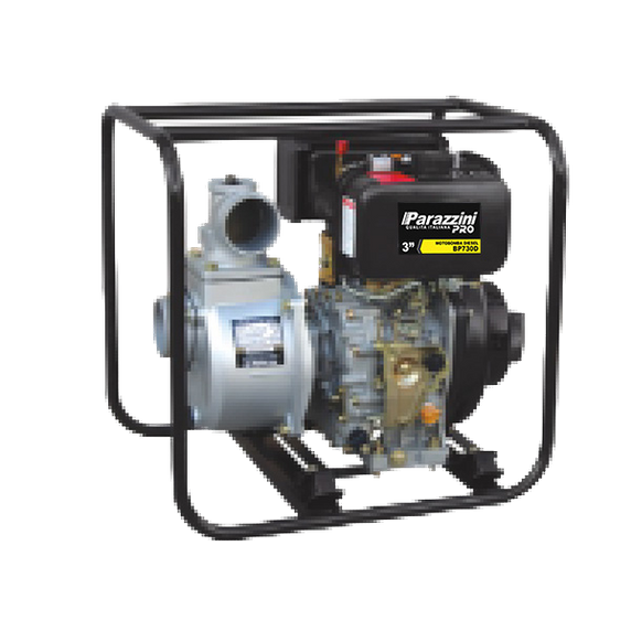 Parazzini Motobomba Autocebante Diesel 3", con arranque electrico para uso exclusivo agricola