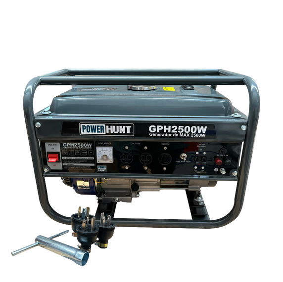 Power hunt Generador de MAX 2500W POWERHUNT frontal