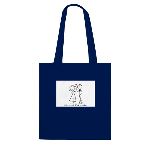 Flirt Hard Tote Bag