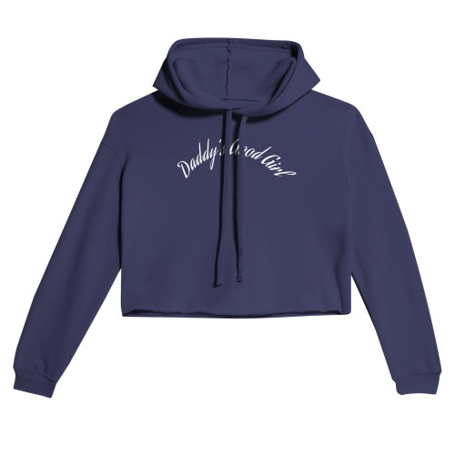 Daddy's Good Girl Cropped Hoodie
