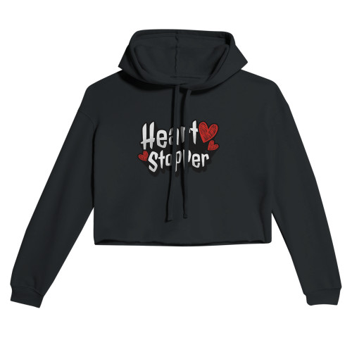 Heart Stopper Cropped Hoodie
