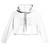 Cropped Love Language Hoodie