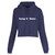 Savage Cropped Hoodie