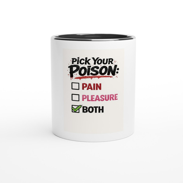Pick Your Poison Ceramic Mug