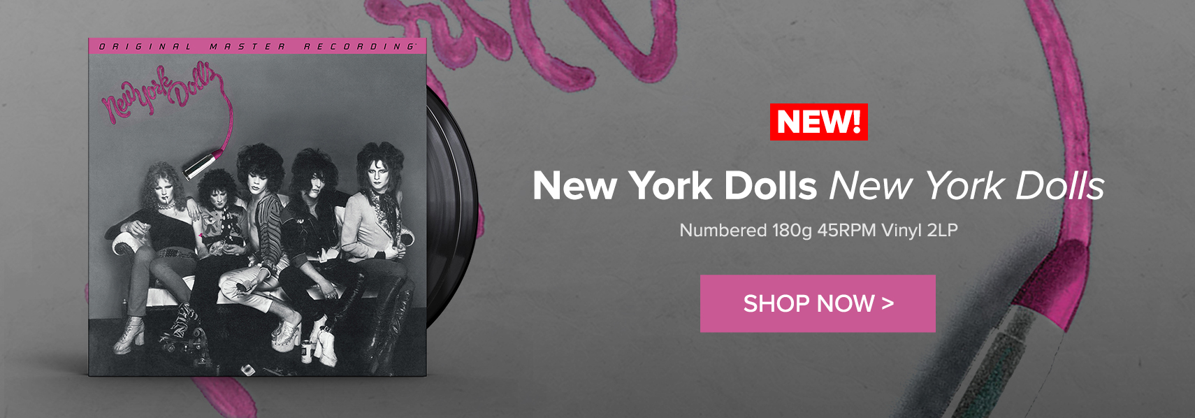 New York Dolls - New York Dolls 180g 45RPM 2LP