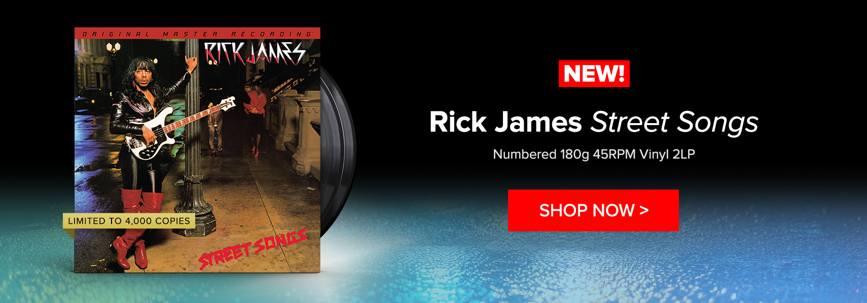 Rick James - Street Songs 180g 45RPM 2LP