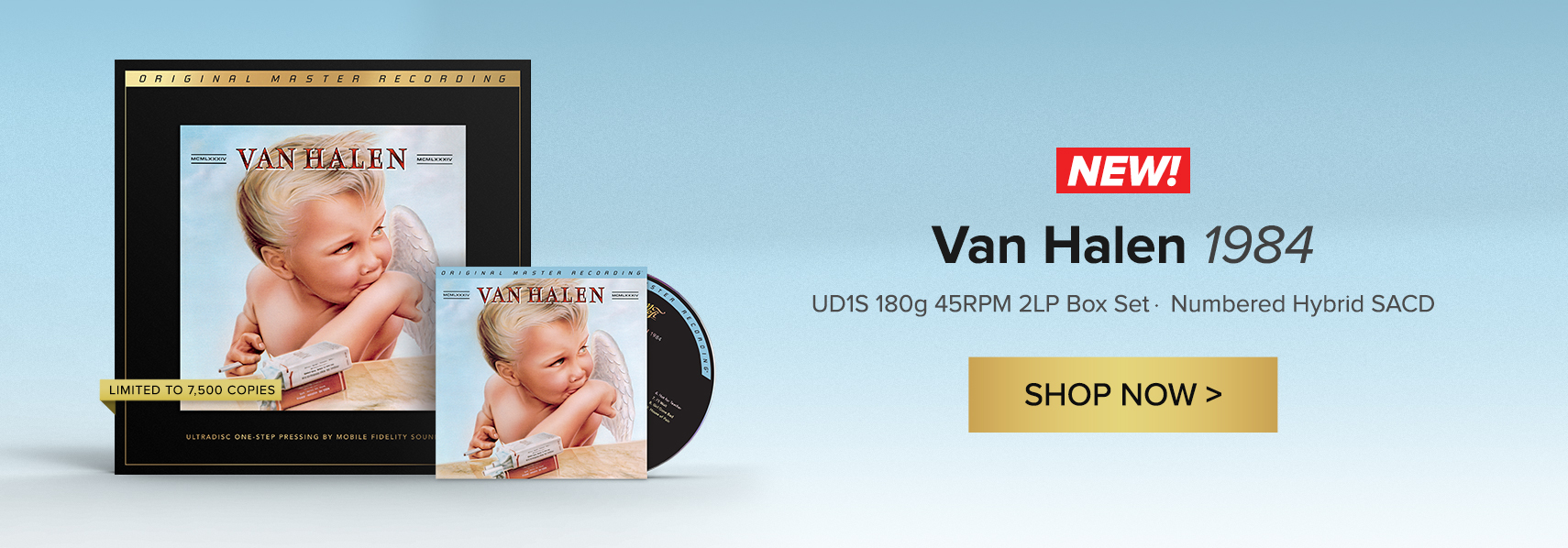 NEW! Van Halen - 1984 UD1S 180g 45RPM Vinyl 2LP Box Set Numbered Hybrid SACD Shop Now