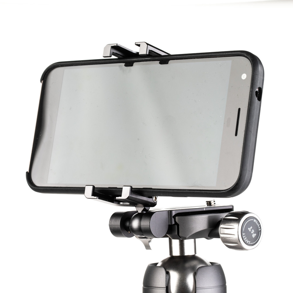 Benro Arcasmart Cavalletto Arca-Swiss - Piastra treppiede con adattatore per smartphone
