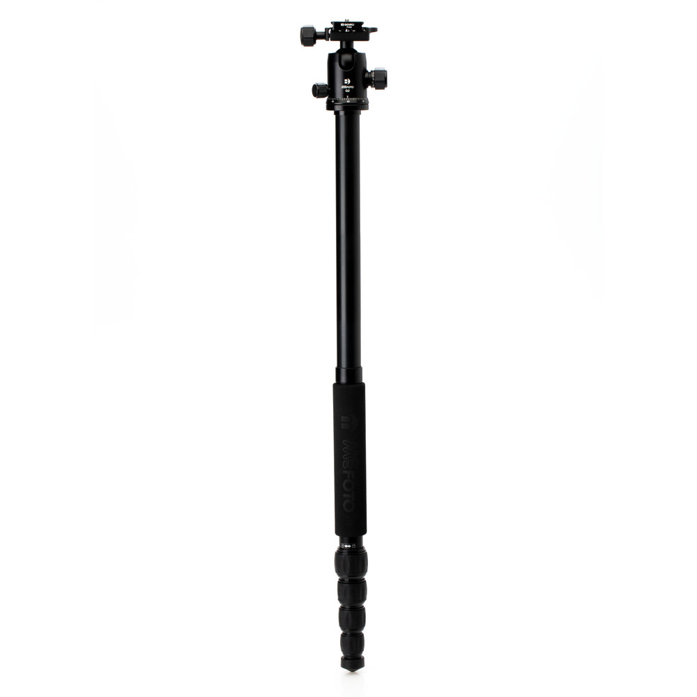 MeFOTO GlobeTrotter Aluminum Tripod Kit in Black | Benro