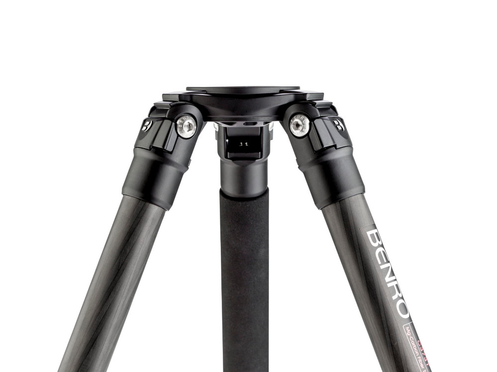 Benro シングルチューブ 75mm ボウル CF三脚 (C373T) C373T Single Tube 75mm Bowl CF Tripod | Benro