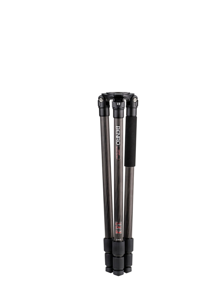 C373T Single Tube 75mm Bowl CF Tripod | Benro