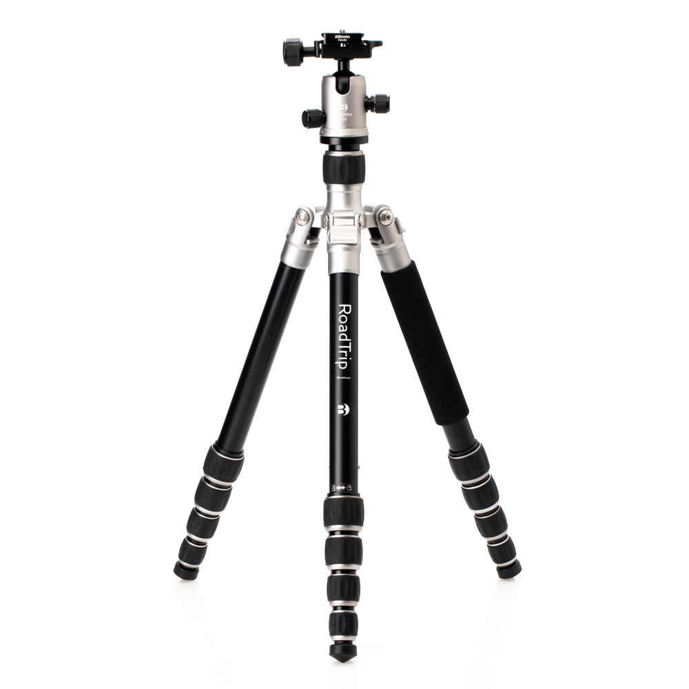 MeFOTO RoadTrip PRO Aluminum Series 1 (6 in 1) Al Tripod in Silver Benro
