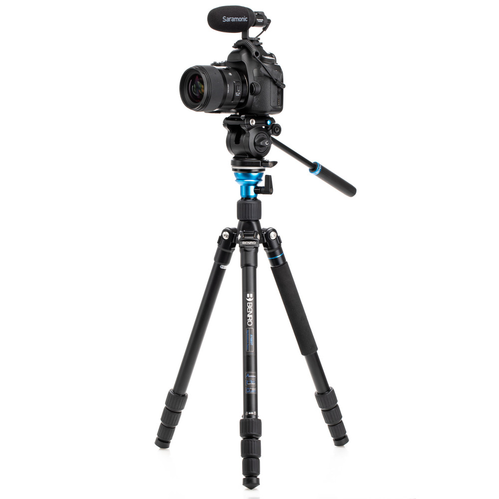 Aero 2 PRO Aluminum Travel Video Tripod w/Twist Locks | Benro