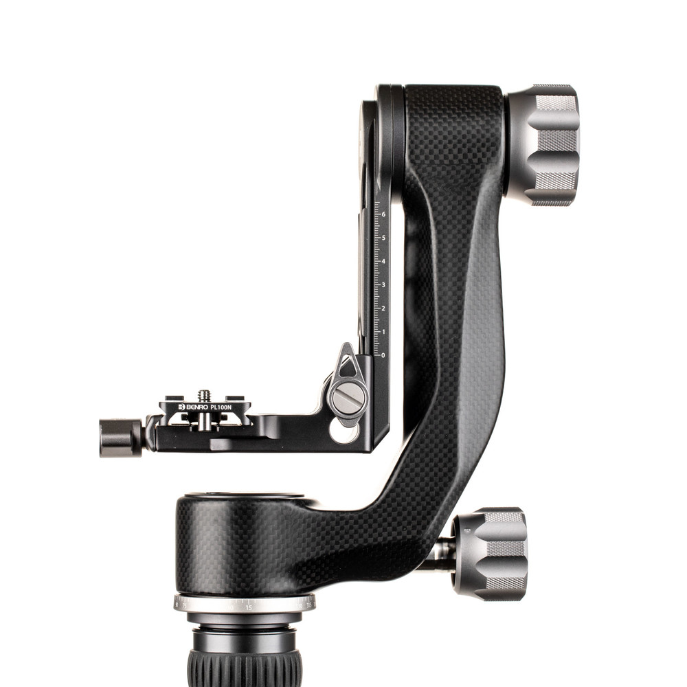 Mini Gimbal Head Carbon Fiber PL100N Plate