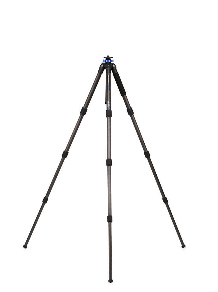 Mach3 9X CF Series 3 Long Tripod, 4 Section, Twist Lock. | Benro