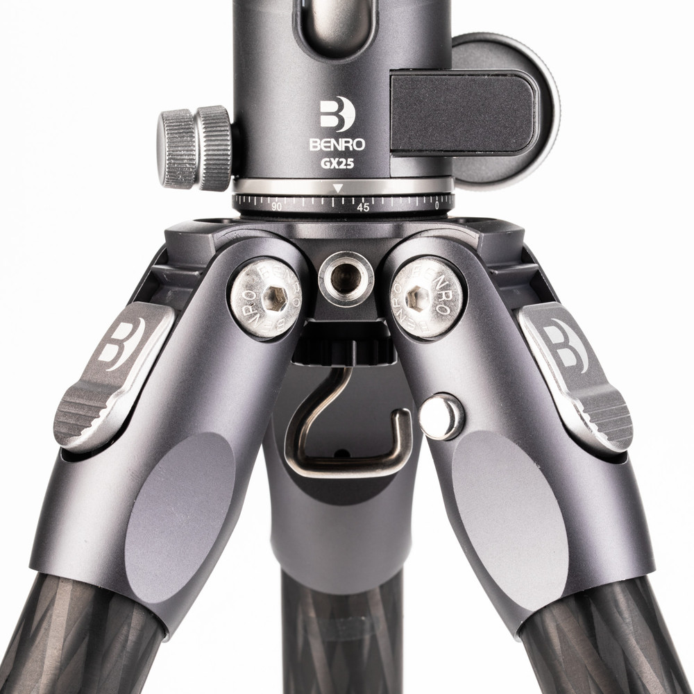 Tortoise Columnless Tripod  #1 Carbon Fiber TTOR14C+GX25 head, 4 sections