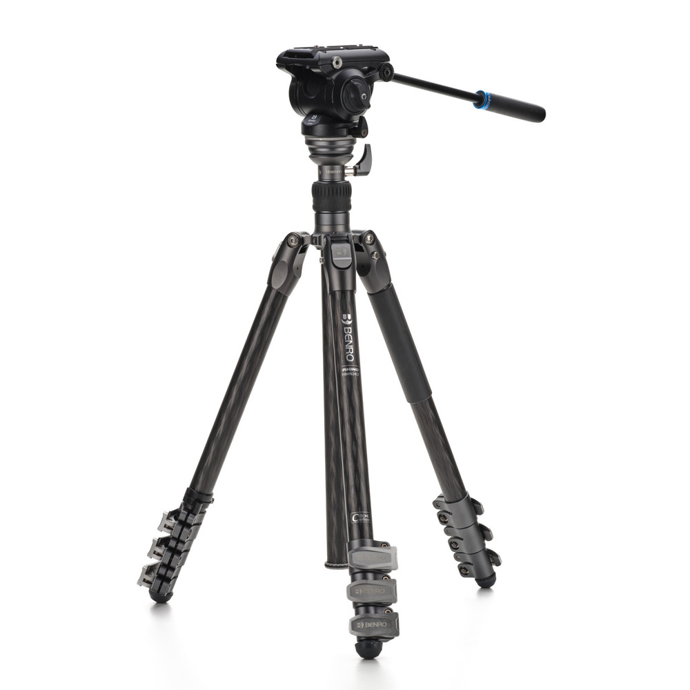 Rhino CF 3 Series, 4 Section Tripod/Monopod FRHN34C with Flip