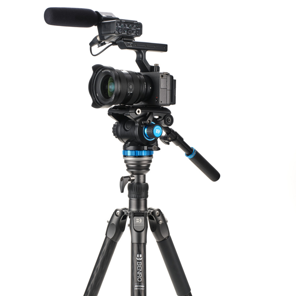 Benro Rhino CF 3 Series Tripod/Monopod with S6PRO Video Head - Thumbnail 2