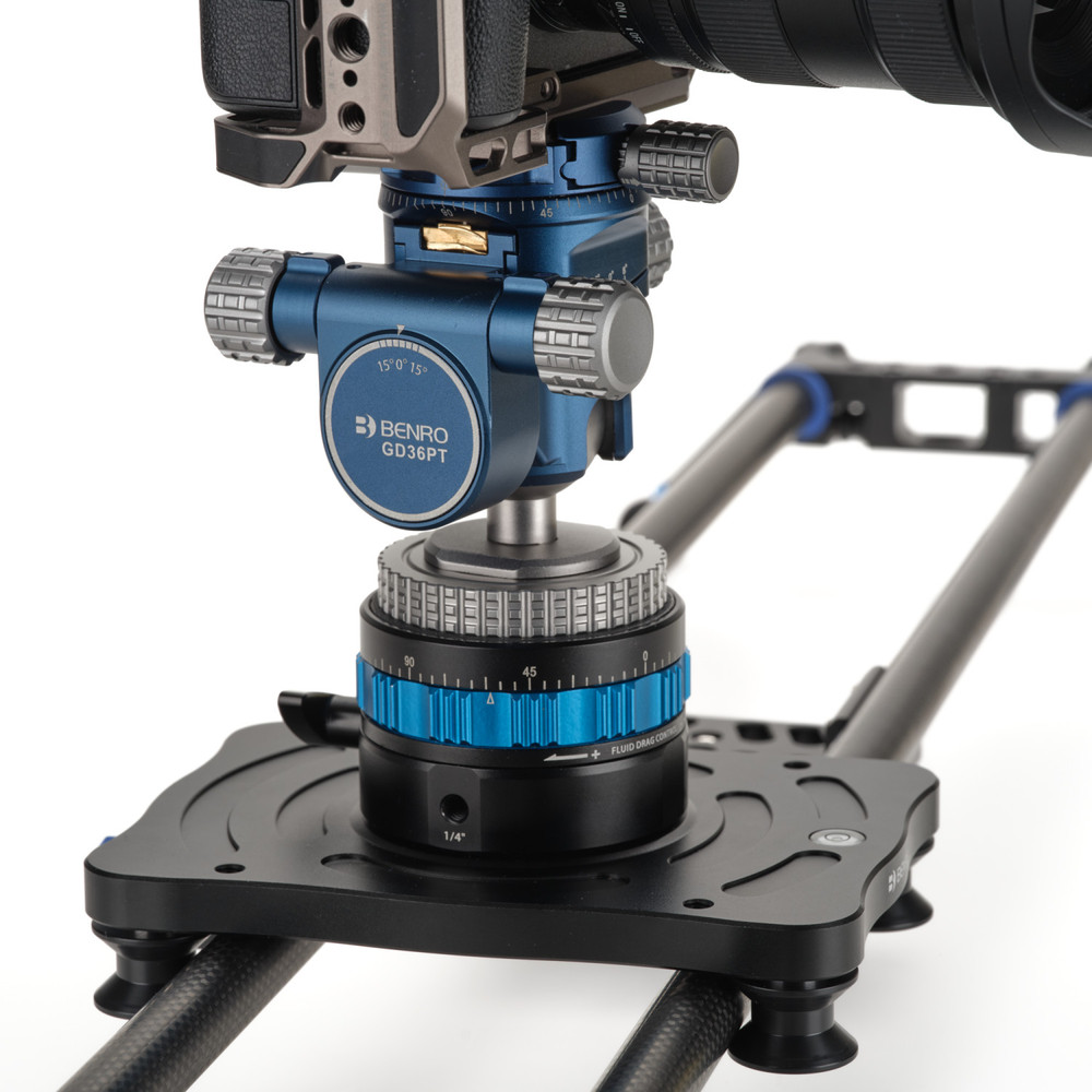 Benro GD36PT 3-Way Geared Tripod Head