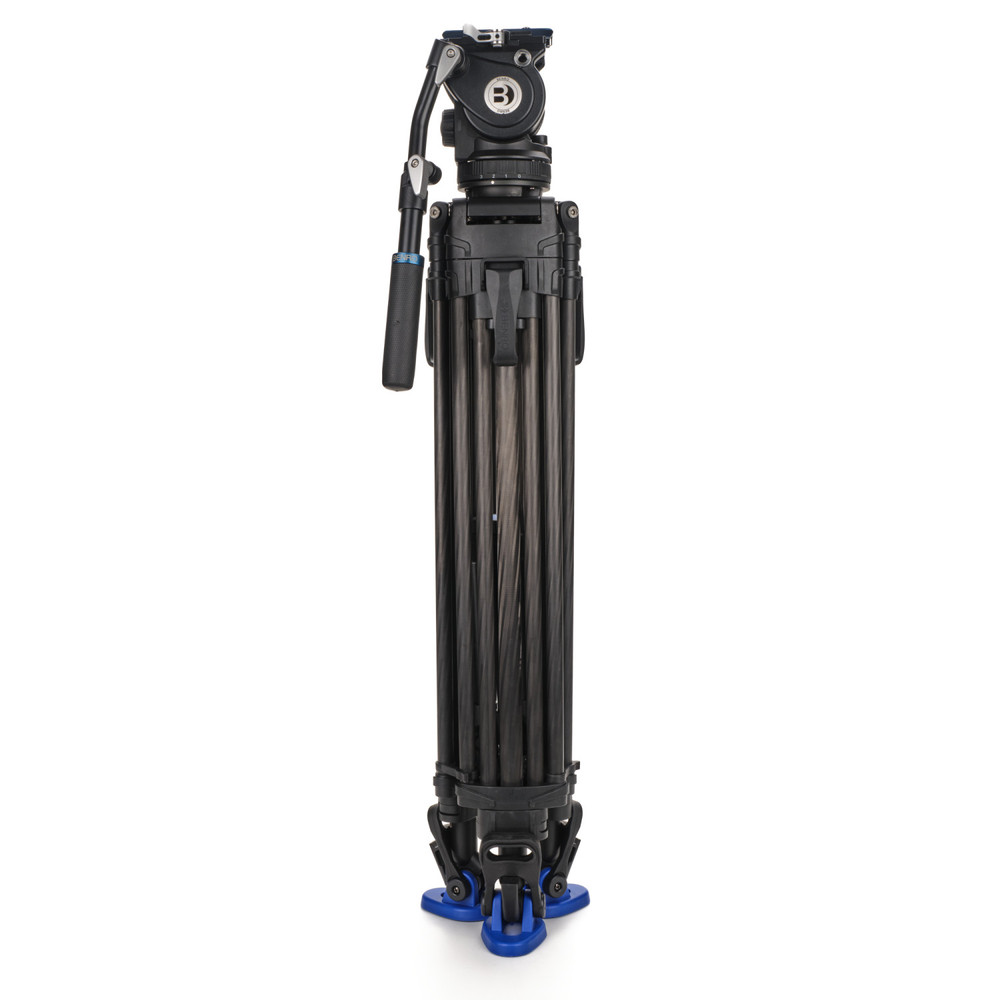 C673LL Lightning Lock Tripod CF 75mm Bowl with BV6HPLUS Head | Benro