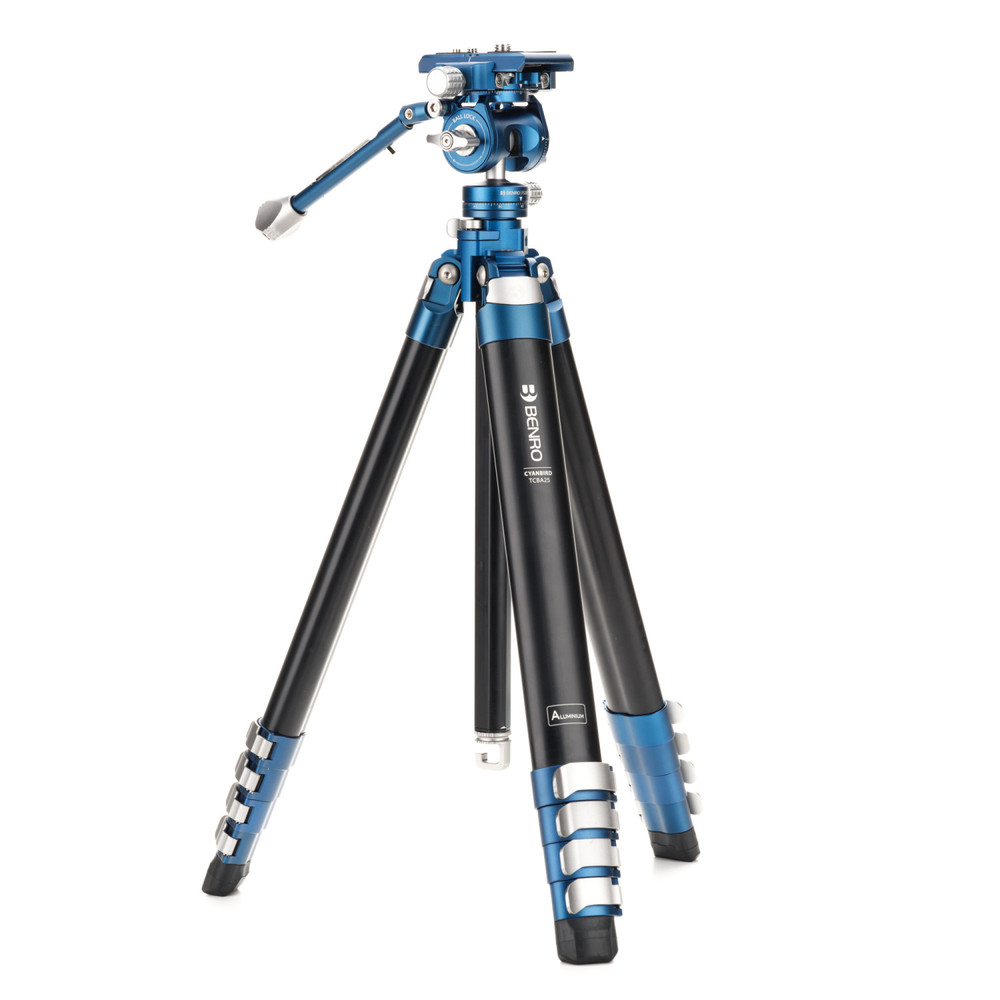 Benro CyanBird AL 2 Series, 5 Section Tripod w/ FS20PROC501 Hybrid Photo/Video Head Benro CyanBird AL 2 Series, 5 Section Tripod w/ FS20PROC501 Hybrid Photo/Video Head