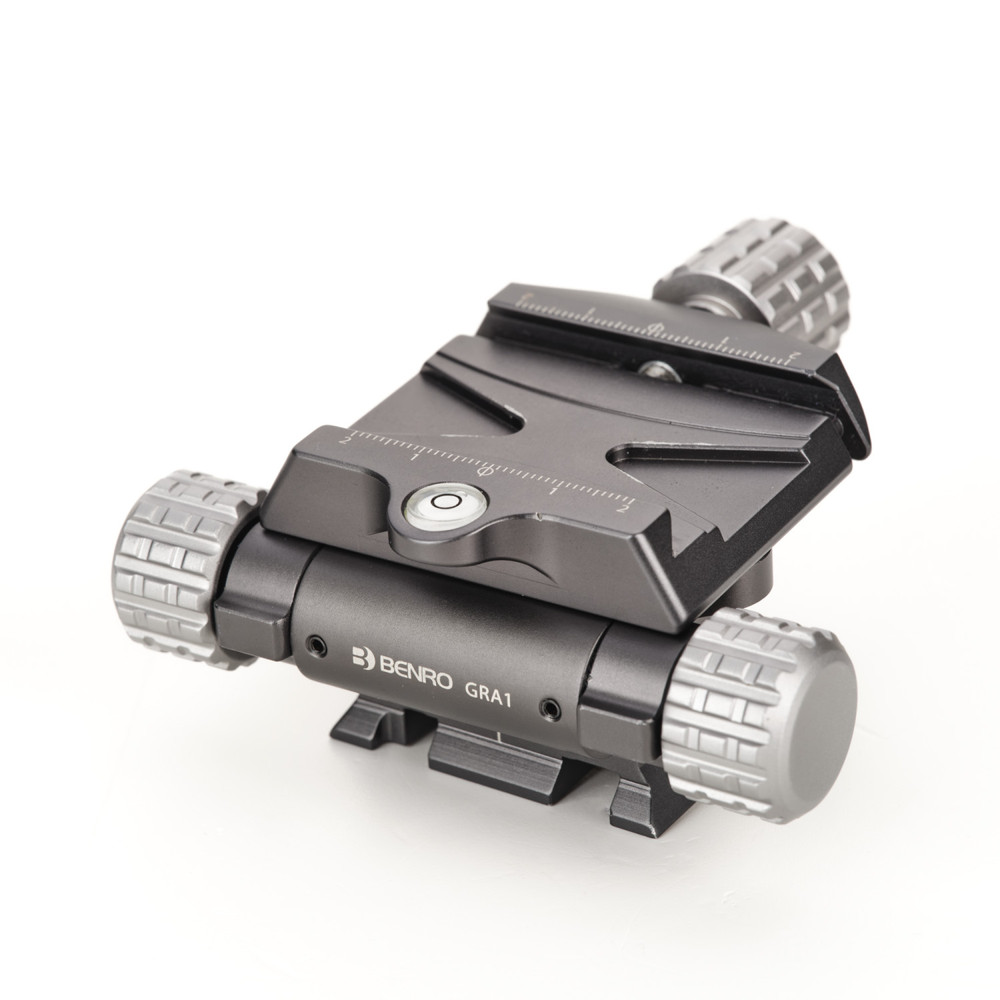 GRA1 Geared 360 Pan Rotation Adapter with Arca-Style Quick Release