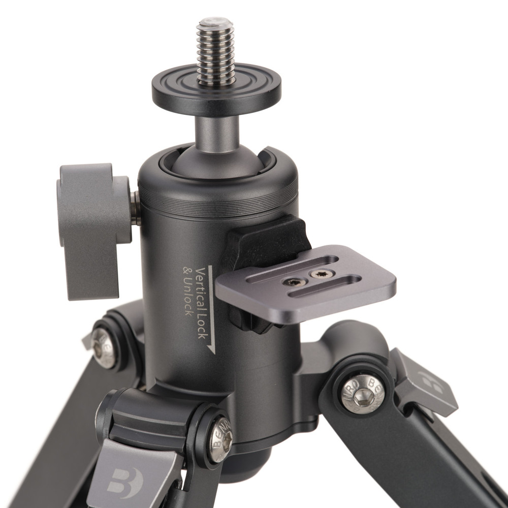 Benro VT4 3-Leg Monopod Base with Foot-Activated 90 Degree Lock