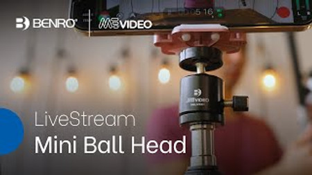 Benro MeVIDEO Livestream Mini Ball Head