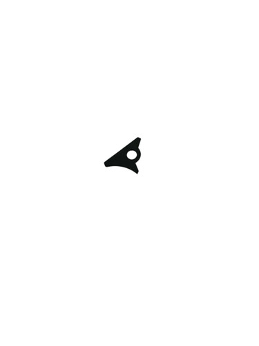 136 - Top lever stop plate - 12 - Removable