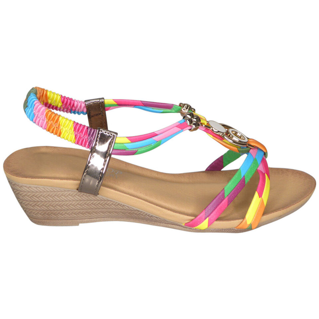 Cushioned hot sale wedge sandals