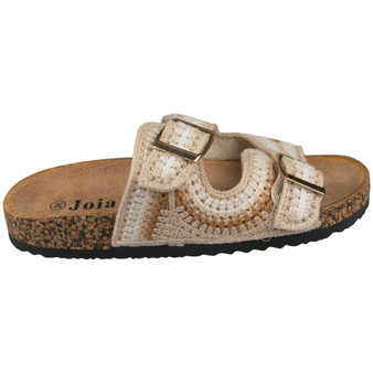 MASSIMA Beige Grip Lounge Comfy Summer Sandals