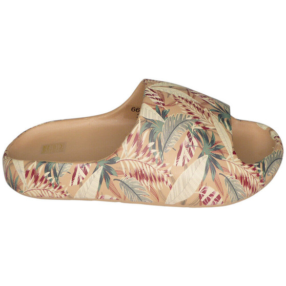 ZUBIBA Khaki Mules Summer Beach Sliders