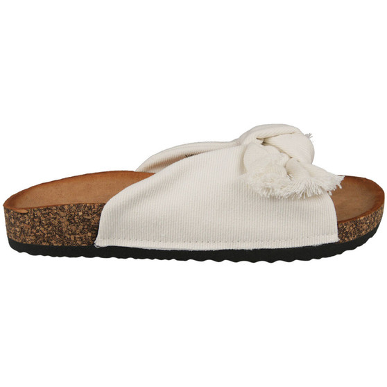 ROSANA White Lounge Comfy Summer Beach Sandals