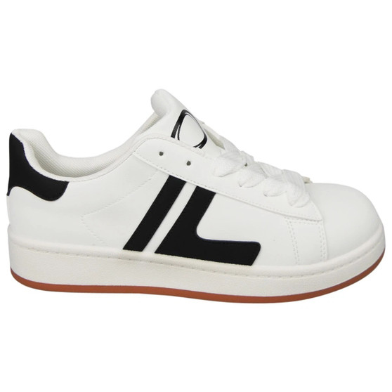 INGA White Comfy Heel Pumps Gym Trainers